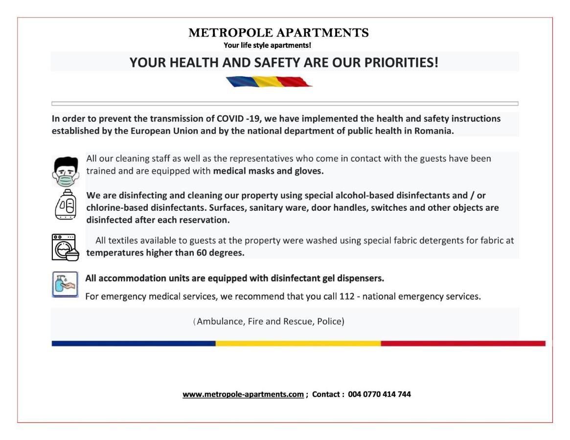 Metropole Apartments Old Center 부쿠레슈티 외부 사진